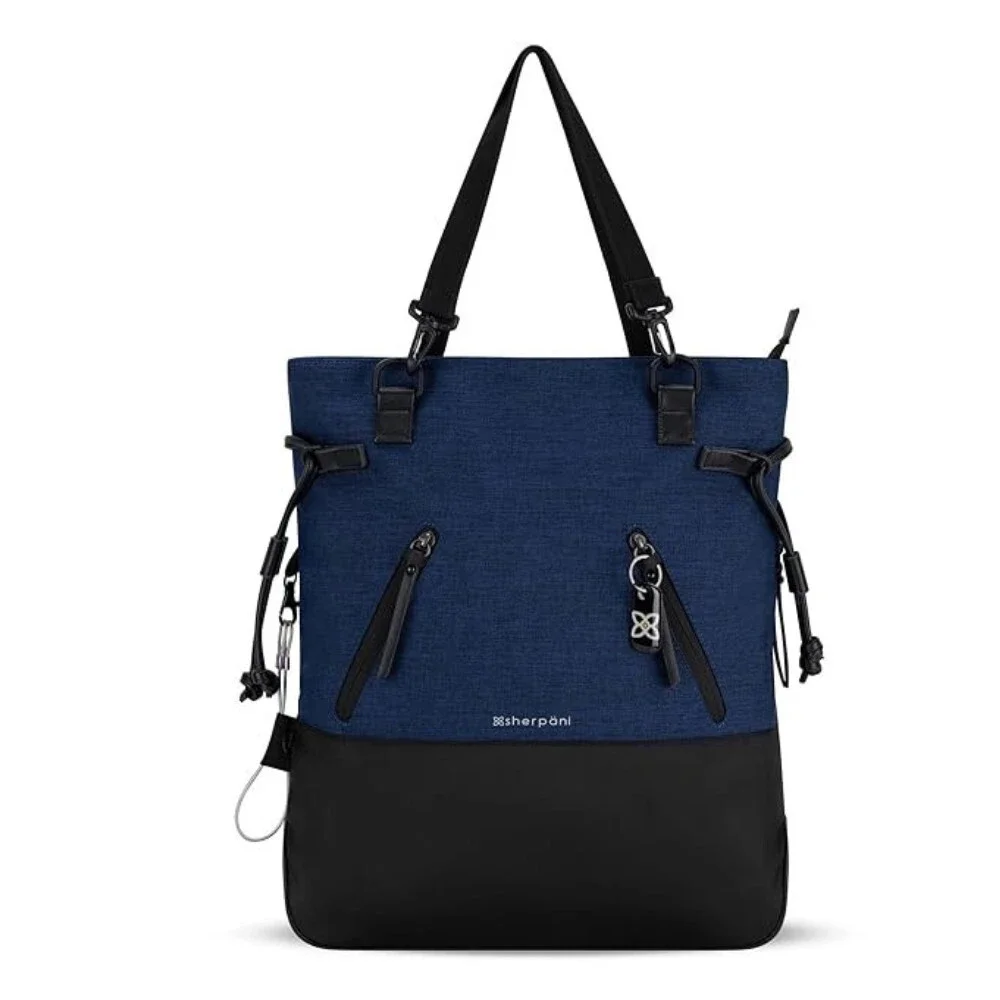 Sherpani Tempest Anti-Theft Convertible Travel Backpack Women OS Indigo GBO2877